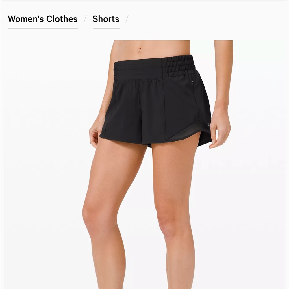 Lululemon Hotty hot shirt-2.5”
